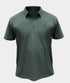 1808 | Elsk® Sc.X.Emb Wool Men'S Polo | Stone Green